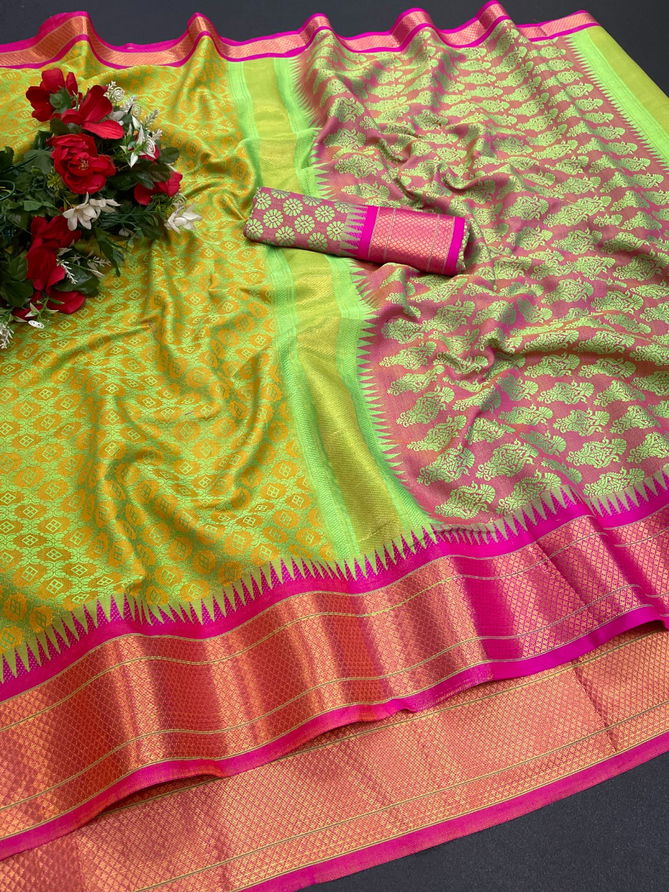 Maahi 53 Festive Wear Designer Banarasi Silk Saree Collection